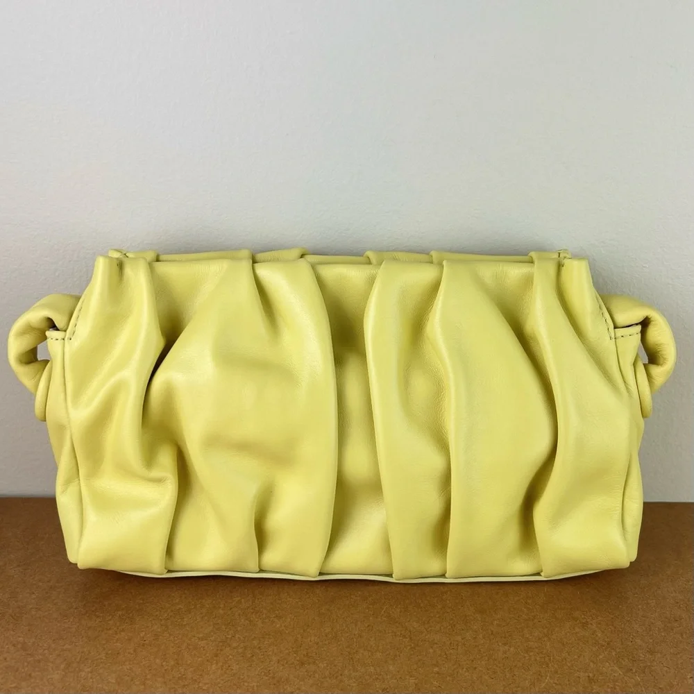 NEW ELLEME LEATHER SHOULDER BAG - Picture 2 of 13